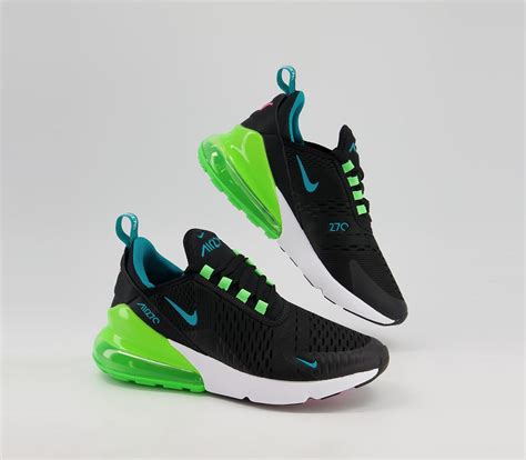 nike air max schwarz grün|green Nike Air Max 270.